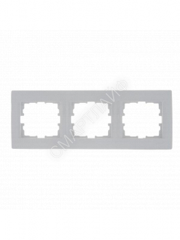 Рамка 3-м Karina горизонт. бел. LEZARD 707-0200-148 - smartlife-ural.ru – Екатеринбург