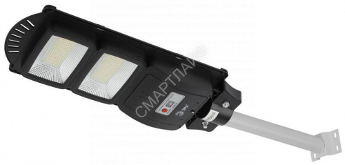 Светильник 40Вт 5000К IP66 700лм консольный на солнечной батарее SMD с кронштейном с датчиком движения ПДУ Эра Б0046800 - smartlife-ural.ru – Екатеринбург