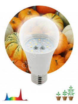 Лампа светодиодная FITO-11W-Ra90-E27 11Вт E27 для растений полноспектральная Эра Б0050603 - smartlife-ural.ru – Екатеринбург