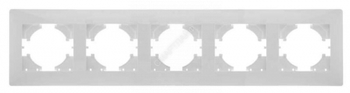 Рамка 5-м Bravo бел. GUSI С1050-001 - smartlife-ural.ru – Екатеринбург