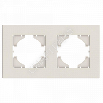 Рамка 2-местн. City беж. GUSI С1112-003 - smartlife-ural.ru – Екатеринбург