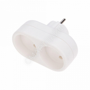 Разветвитель 2-м без заземл. 10А бел. Rexant 11-1074 - smartlife-ural.ru – Екатеринбург