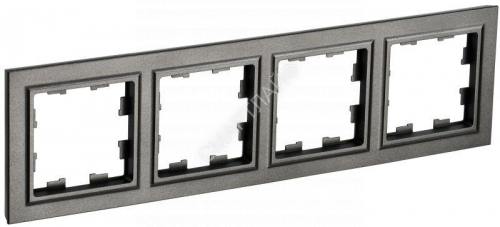 Рамка 4-м BRITE РУ-4-БрТБ бронза IEK BR-M42-K45 - smartlife-ural.ru – Екатеринбург