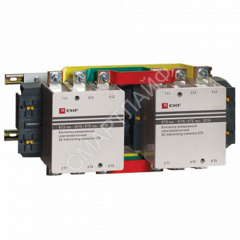 Контактор реверсивный КТЭ 115А кат. 230В AC 2НО EKF ctr-b-r-115 - smartlife-ural.ru – Екатеринбург