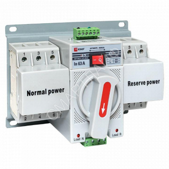 Устройство автоматического ввода резерва АВР 3п C 63А 400В MCB PROxima EKF ats-mcb-63c-3p-pro - smartlife-ural.ru – Екатеринбург