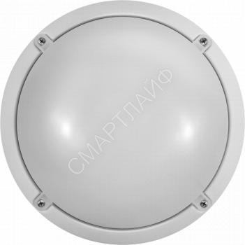 Светильник светодиодный 90 067 OBL-R1-7-4K-WH-IP65-LED-SNRV1 с акустическим датчиком ОНЛАЙТ 90067 - smartlife-ural.ru – Екатеринбург