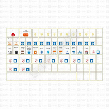 Наклейка модульная большой комплект 164х299 PROxima EKF mn-1-3 - smartlife-ural.ru – Екатеринбург