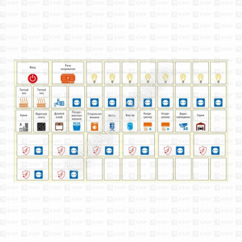 Наклейка модульная средний комплект 137х240 PROxima EKF mn-1-2 - smartlife-ural.ru – Екатеринбург