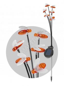 Светильник садовый 6 пчелок 6LED SOL114 КОСМОС KOC_SOL114 - smartlife-ural.ru – Екатеринбург