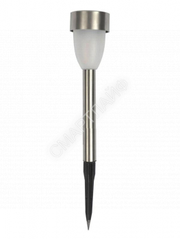 Светильник садовый 37см эффект свечи матов. хром КОСМОС KOC_SOL261 - smartlife-ural.ru – Екатеринбург