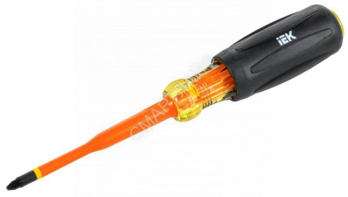 Отвертка диэлектрическая SLIM PZ2х100 Т3 ARMA2L 5 IEK A2L5-SC31-T3-PZ-20-100 - smartlife-ural.ru – Екатеринбург