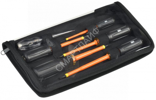 Набор отверток диэлектрических Т3 6шт ARMA2L 5 IEK A2L5-NS30-T3-06 - smartlife-ural.ru – Екатеринбург