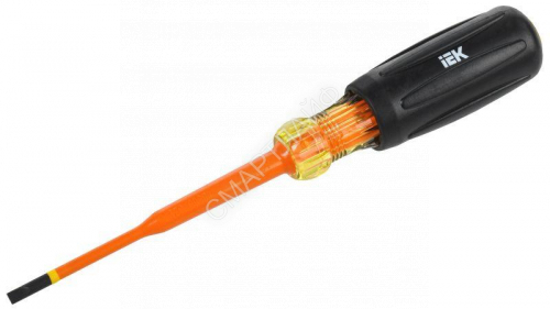Отвертка диэлектрическая SLIM SL4.0х100 Т3 ARMA2L 5 IEK A2L5-SC31-T3-SL-40-100 - smartlife-ural.ru – Екатеринбург