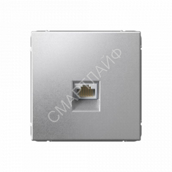Розетка компьютерная ArtGallery RJ45 кат.6A механизм алюм. SE GAL000386 - smartlife-ural.ru – Екатеринбург