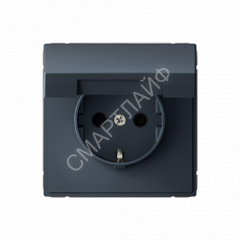 Розетка ArtGallery 16А IP20 с заземл. защ. шторки с крышкой механизм грифель SE GAL000746 - smartlife-ural.ru – Екатеринбург