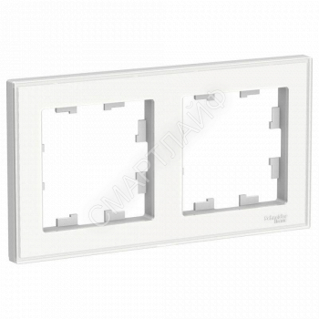 Рамка 2-м AtlasDesign Art бел. SE ATN200102 - smartlife-ural.ru – Екатеринбург