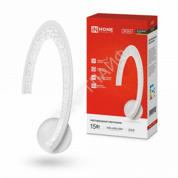Светильник светодиодный ELEGANT ORBIT 15Вт 3000-6500К 1200лм 230В STEP COLOR бел. IN HOME 4690612051451 - smartlife-ural.ru – Екатеринбург