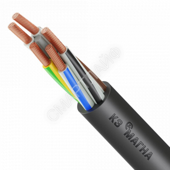 Кабель КГВВнг(А)-LS 5х1.5 (N PE) 220/380-3 (м) Магна УТ000028820 - smartlife-ural.ru – Екатеринбург