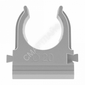 Держатель для труб (клипса) d20мм сер. TOKOV ELECTRIC TKE-LC-20-G - smartlife-ural.ru – Екатеринбург