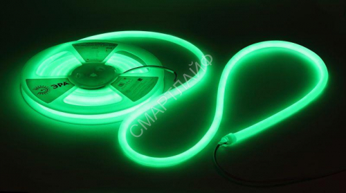 Лента светодиодная LS2835-9.6-120-24-G-IP68-5м 24В термостойкая для бани в комплекте: 2 заглушки; 10 крепежей зел. (уп.5м) Эра Б0062354 - smartlife-ural.ru – Екатеринбург