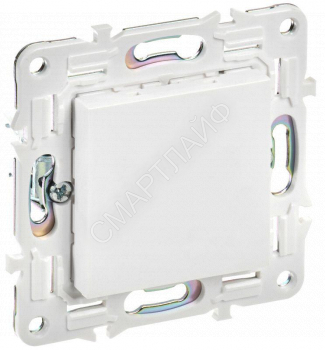 Заглушка с суппортом SKANDY SK-C01W арктич. бел. IEK SK-PL10-K01 - smartlife-ural.ru – Екатеринбург