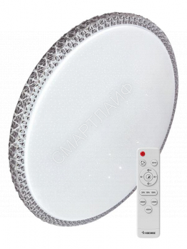 Светильник светодиодный PREMIUM MYSTERY 75Вт 3000-6500К IP40 6250лм 230В 500х85мм настен./потолочн. управляемый с пультом ДУ КОСМОС KSMyst75W - smartlife-ural.ru – Екатеринбург