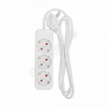 Удлинитель 3х1.5м с заземл. STANDARD 3х1кв.мм бел. Rexant 13-4009 - smartlife-ural.ru – Екатеринбург