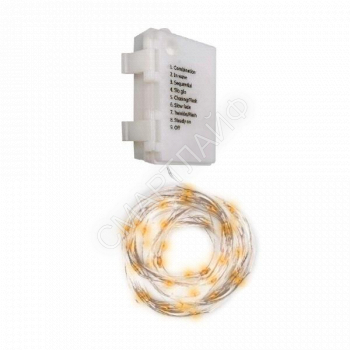 Гирлянда DC-G03-120Y 120microLED 12.1м 8реж. 3xAA (не в компл.) желт. ФАZА 5047792 - smartlife-ural.ru – Екатеринбург