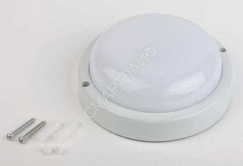 Светильник светодиодный SPB-201-2-65К-012 IP65 12Вт 1140лм 6500К с оптико-акуст. датчиком движения ЖКХ ЭРА Б0047637 - smartlife-ural.ru – Екатеринбург