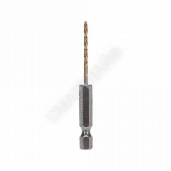 Сверло по металлу 2мм Р6М5 ТИТАН шестигранный хвостовик DIN 338 (уп.1шт) Kranz KR-91-5500 - smartlife-ural.ru – Екатеринбург