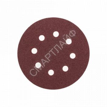 Диск абразивный на ворсовой основе на липучке перфорир. P80 125мм (уп.10шт) Kranz KR-91-1166 - smartlife-ural.ru – Екатеринбург