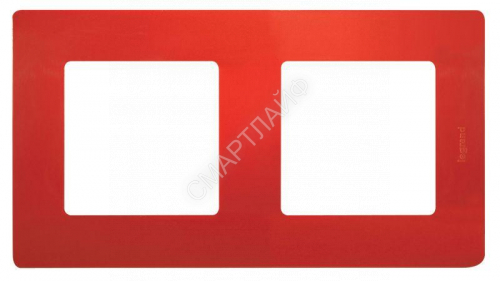 Рамка 2-м Etika красн. IEK 672532 - smartlife-ural.ru – Екатеринбург