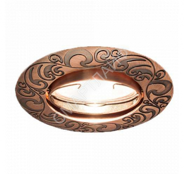 Светильник Olympia 51 1 18 литой поворот. MR16 состаренная медь ИТАЛМАК IT8397 - smartlife-ural.ru – Екатеринбург