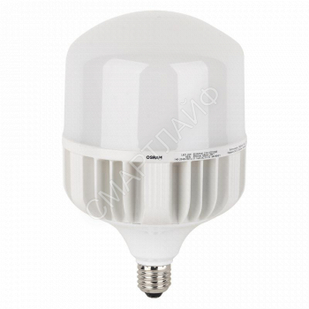 Лампа светодиодная высокомощная LED HW 65Вт T матовая 6500К холод. бел. E27 6500лм 140-265В с адаптером E40 угол пучка 200град. PF>/=09 (замена 650Вт) OSRAM 4058075576919 - smartlife-ural.ru – Екатеринбург