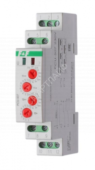 Реле времени PCU-507 2х8А 230В 2п IP20 многофункц. 2 независимых времен. 1 мод. монтаж на DIN-рейке F&F EA02.001.022 - smartlife-ural.ru – Екатеринбург