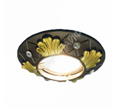 Светильник Regal 51 2 45 литой неповорот. MR16 бронза/зол. ИТАЛМАК IT8451 - smartlife-ural.ru – Екатеринбург