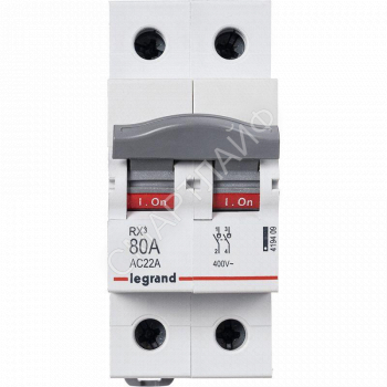 Выключатель-разъединитель 2п 80А RX3 Leg 419409 - smartlife-ural.ru – Екатеринбург
