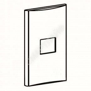 Рамка 1-м 1мод. Anam Zunis роз. информ. бел. 7101 81 - smartlife-ural.ru – Екатеринбург