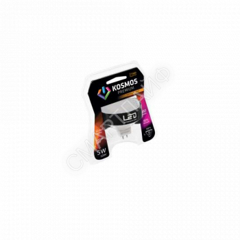 Лампа светодиодная KOSMOS premium MR16 5Вт GU5.3 230В 3000К Космос KLED5wMR16GU53230v27 - smartlife-ural.ru – Екатеринбург