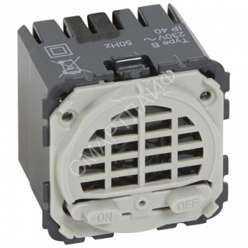 Звонок Celiane 230В 50Гц с подсвет. Leg 067541 - smartlife-ural.ru – Екатеринбург