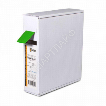 Трубка термоусадочная в евро боксе T-BOX 12/6 зел. (уп.10м) КВТ 65625 - smartlife-ural.ru – Екатеринбург