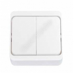 Выключатель 2-кл. ОП 6А IP20 бел. Bylectrica А5 4-001 - smartlife-ural.ru – Екатеринбург