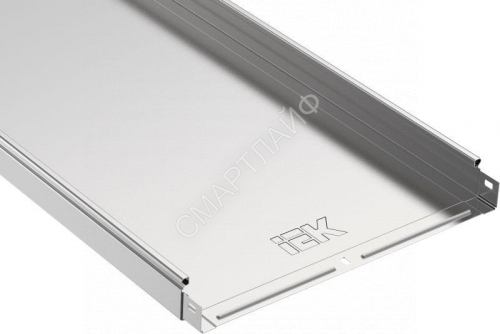 Лоток листовой неперфорированный 500х50 L3000 сталь 1.2мм IEK CLN10-050-500-3 - smartlife-ural.ru – Екатеринбург