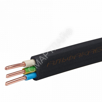 Кабель ВВГ-Пнг(А)-LS 3х1.5 ОК (N PE) 0.66кВ (бухта 10м) (шт) АЛЬФАКАБЕЛЬ 65535 - smartlife-ural.ru – Екатеринбург
