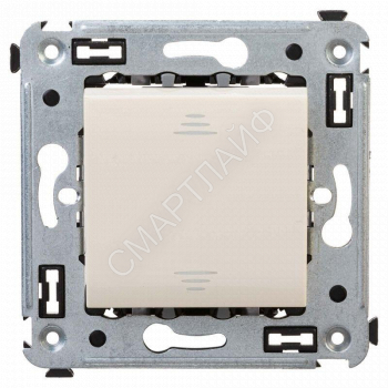 Переключатель 1-кл. 2мод. СП Avanti "Ванильная дымка" 16А IP20 беж. DKC 4405113 - smartlife-ural.ru – Екатеринбург
