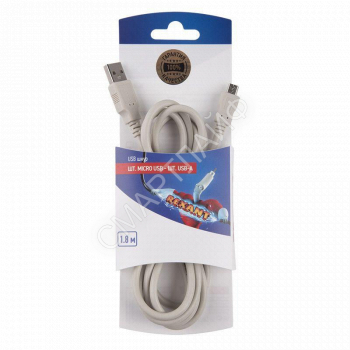 Шнур штекер micro USB - штекер USB-A 1.8м блист. Rexant 06-3154 - smartlife-ural.ru – Екатеринбург
