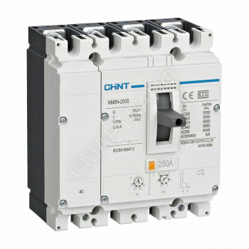 Выключатель автоматический 4п 125А 50кА NM8NDC-125S TM с термомаг. расцеп. (R) CHINT 271810 - smartlife-ural.ru – Екатеринбург