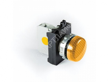 Арматура сигнальная со светодиодом 12-30В перем. и пост. тока желт. EMAS CM080XS - smartlife-ural.ru – Екатеринбург