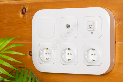 Заглушка 1-м для блоков Quteo бел. Leg 782295 - smartlife-ural.ru – Екатеринбург