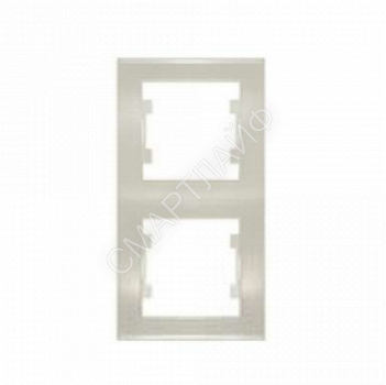 Рамка 2-м Бриллиант верт. сл. кость UNIVersal 7948677 - smartlife-ural.ru – Екатеринбург